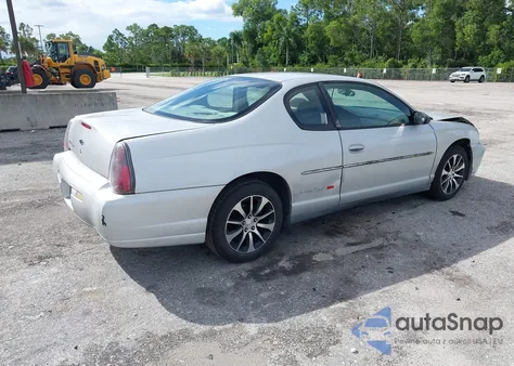 2004 Chevrolet Monte Carlo Ls из США, поврежденный, VIN 2G1WW12E849297112